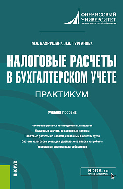картинка Налоговые расчеты в бухгалтерском учете. Практикум. (Бакалавриат). Учебное пособие. от магазина КНОРУС
