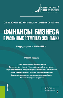 картинка Финансы бизнеса в различных сегментах экономики. (Бакалавриат). Учебное пособие. от магазина КНОРУС